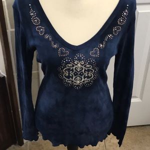 Vintage Suzie Embellished Top